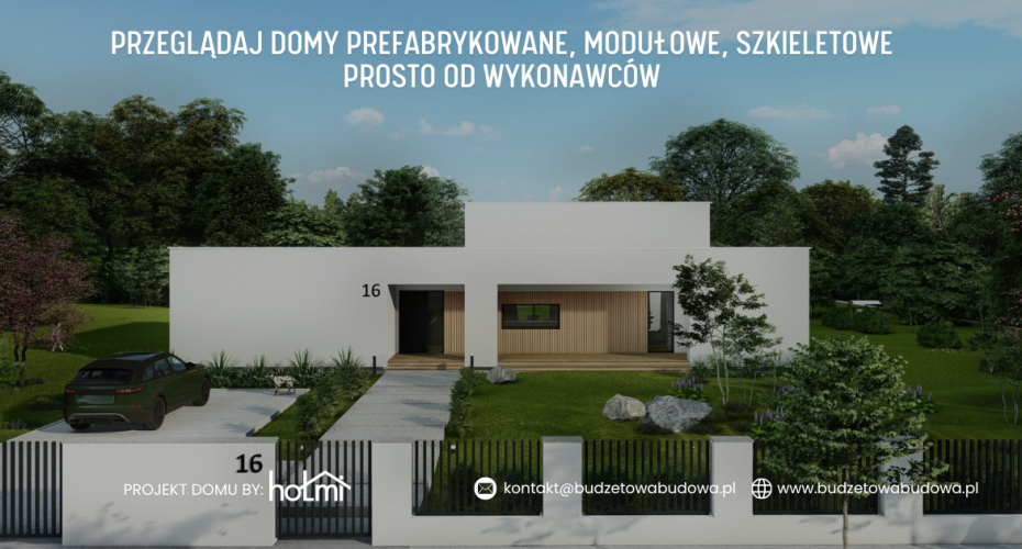Domy prefabrykowane i modułowe - BudżetowaBudowa.pl